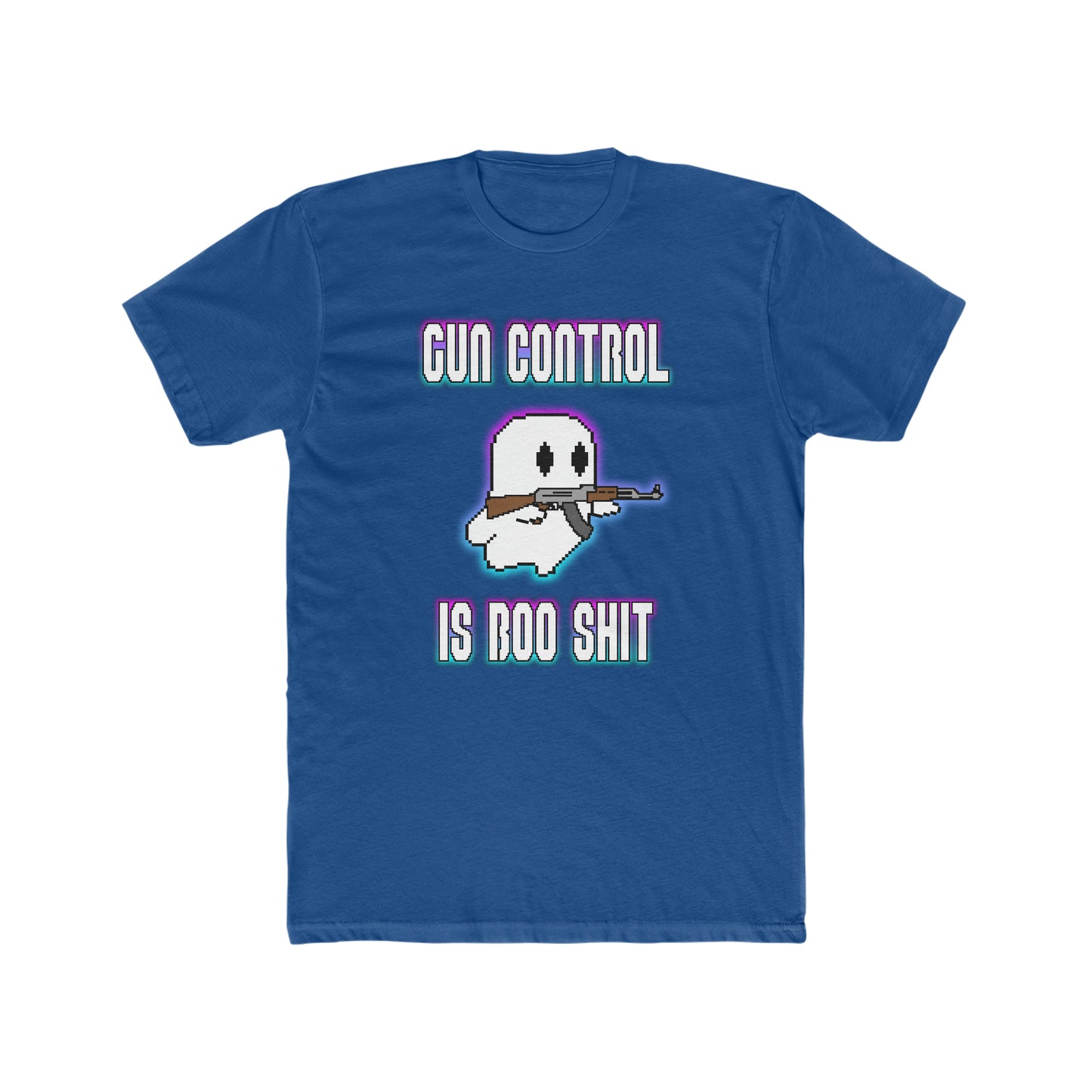 "Gun Control" Men's Cotton Crew Tee